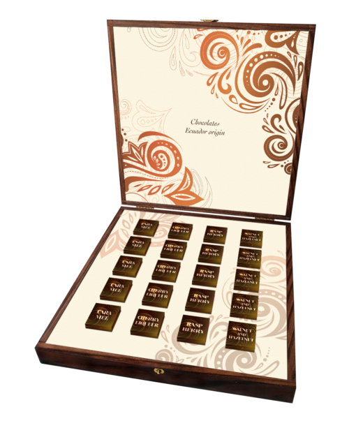 Premium Box Chocolate bonbons 70% Cocoa